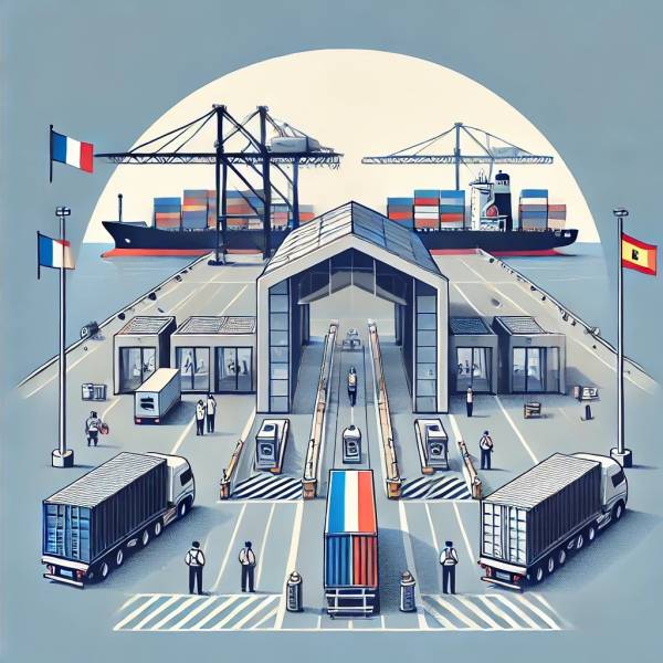 control aduabero puerto francia españa